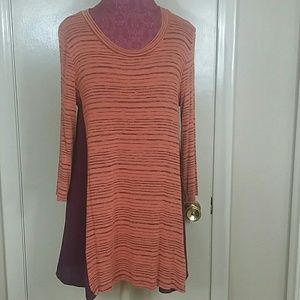 BKE Red tunic top